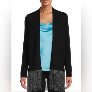 NWT💝SOFIA CASHMERE Cashmere Open Front
Cardigan Size M